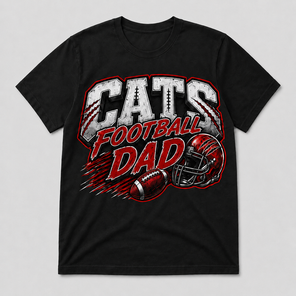 Splendora Cats Football Family Shirt – Mom, Dad, Aunt, Mimi, Papa, Uncle, Brother & Sister